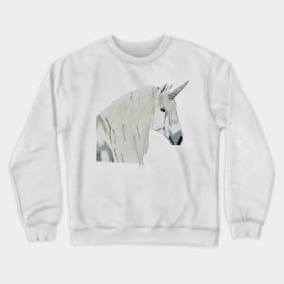 Unicorn Magic, Pure and True- White Crewneck Sweatshirt